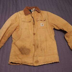 Vintage Carhart Jacket with Corduroy Collar Men's Size Medium
